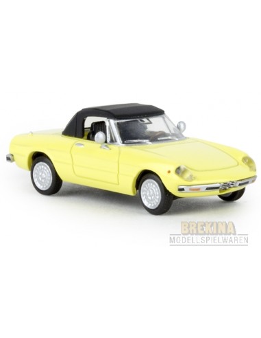 BREKINA 29608 ALFA ROMEO SPIDER GIALLA