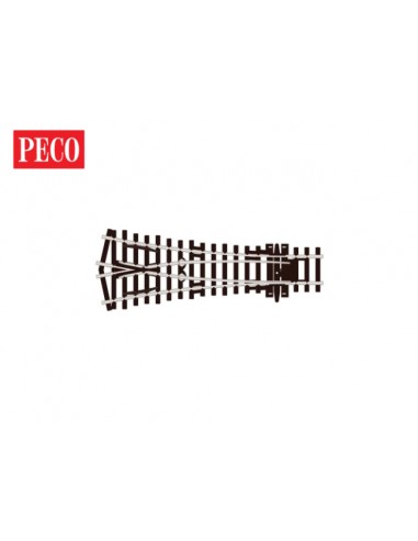 Peco SL-97- Scambio corto ad Y Streamline codice 100 insulfrog