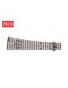 Peco SL-E95 - Scambio destro streamline raggio medio codice 100 electrofrog