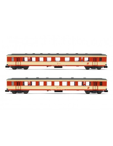 ARNOLD HN4374 set 2 carrozze "Schlierenwagen" ÖBB