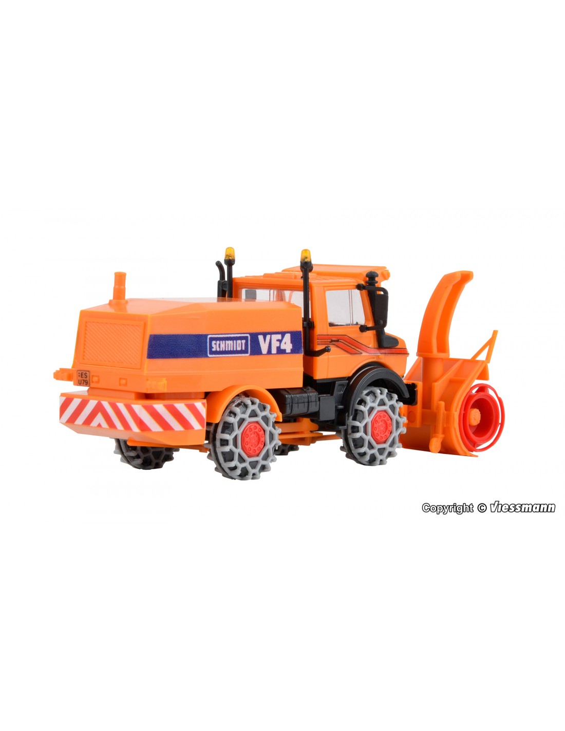 Kibri 15011 -Kit UNIMOG spazzaneve con fresa ,VF4 SCHMIOT ...